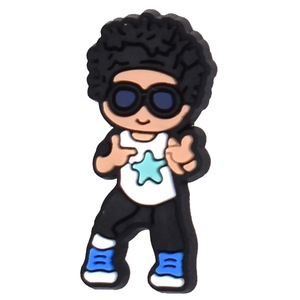Breloques <span class=keywords><strong>de</strong></span> chaussures mignonnes <span class=keywords><strong>de</strong></span> dessin animé Prince <span class=keywords><strong>et</strong></span> Princesse, boucles décoratives DIY pour chaussures, figurines version Q, breloques pour sabots, accessoires <span class=keywords><strong>de</strong></span> chaussures adorables pour enfants - Product Image 6