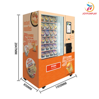 Distributeur automatique de nouilles instantanées avec distributeur d'eau chaude, certifié CE RoHS, personnalisable, distributeur de ramen de marque