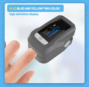 เครื่องวัดออกซิเจนที่ปลายนิ้วแบบพกพาได้รับการรับรอง CE SP02เครื่องวัดออกซิเจนในเลือดและชีพจรทางการแพทย์เครื่องวัดออกซิเจนในนิ้ว - Product Image 4