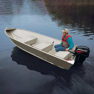 Bote de Remo de Aluminio Costero de Doble Casco para 4 Personas, 12 pies/14 pies, Tamaño de Competición, Nuevo, para Uso en Lagos y Ríos - Product Image 3