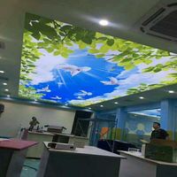 Film de plafond tendu rétroéclairé en PVC de 3,2 m pour showroom de vente au détail - Prix usine