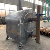 Four en bois de carbonisation de charbon de bois/four de carbonisation continu protection de l'environnement