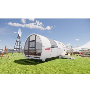 Premium Quality New Design Popular Recommend Mobile Tiny House Great Material Capsule House Space