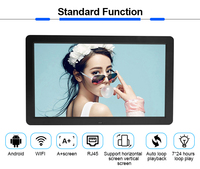 Android wifi usb lcd lecteur multimédia 19 pouces réseau intelligent tv signalisation numérique et affiche