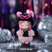 Nouvelle Sortie 100% Authentique 6 Pièces/Boîte DODO Nami Midnight Disco Series Figurine PVC Boîte Mystère Mignonne Décorative Porte-clés Suspendu