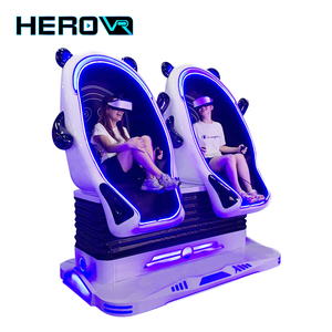 Chất lượng cao 2 chỗ công nghệ VR mô phỏng chuyến bay trong nhà thực tế ảo Trò chơi Arcade máy cho công viên chủ đề miễn phí - Product Image 6
