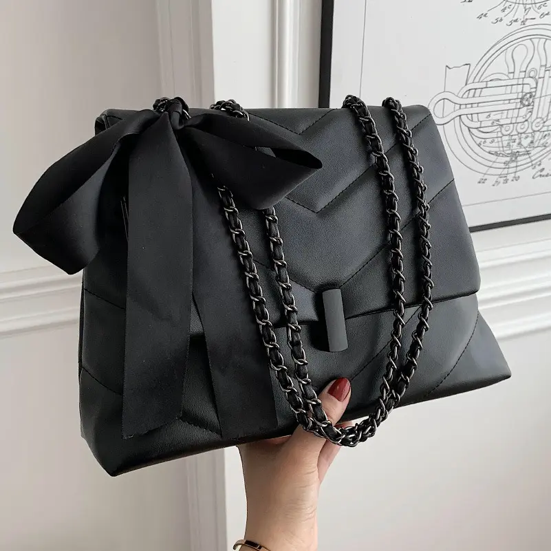 New trendy pu leather crossbody purses for women large-capacity small tote shoulder handbag simple fashion ladies handbag