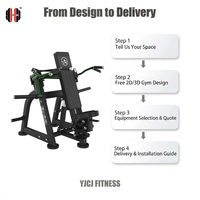 Máquina de Elevación de Hombros con Palancas Cruzadas, Asiento Acolchado, Manijas Separadas y Resistencia Guiada para Gimnasio