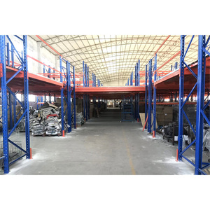 Mezanine nền tảng kệ kho công nghiệp Heavy Duty thang thép đa tầng lửng giá - Product Image 3