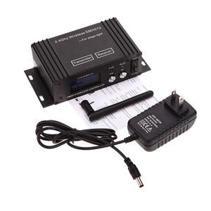 <span class=keywords><strong>Vente</strong></span> directe d'usine Récepteur et émetteur sans fil 2,4 G DMX512 Console de contrôle d'éclairage de scène DMX Contrôleur DMX512 Émetteur-récepteur - Product Image 3