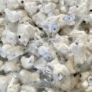Porte-clés pendentif chiot Highland mignon Jelly West Highland Jellycats, fabriqué par Jc UK, pour accrocher au sac - Product Image 2