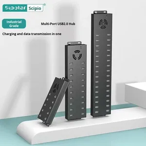 Sipolar 32-Port công nghiệp <span class=keywords><strong>USB</strong></span> <span class=keywords><strong>Hub</strong></span> A-832 với sạc nhanh <span class=keywords><strong>USB</strong></span> sạc chức năng dữ liệu màn hình flash cho TF card & U đĩa hàng loạt - Product Image 3