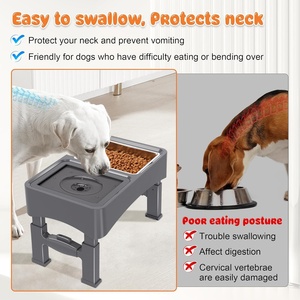 ชามสแตนเลสสำหรับสุนัขสำหรับ ELS PET Elevated Dog Bowl - Product Image 4