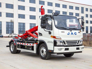 Nuevo Camión Compactador de Basura JAC Eléctrico 4x2 con Brazo de <span class=keywords><strong>Gancho</strong></span> Desmontable y Compartimento Separable Personalizado - Product Image 2