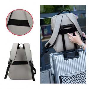 Mochila para Portátil Grande de 15.6 Pulgadas con Cargador USB, Impermeable, para Viajes de Negocios, con Logotipo Personalizado - Product Image 3