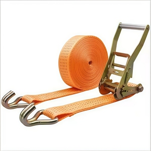 Cinta de Amarração Retrátil de Segurança com Catraca para Carga Pesada, Gancho S de PE 25mm, Certificação CE, Mais Vendida - Product Image 1