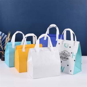 Bolsa Térmica Plegable de Tela No Tejida, Bolsa Refrigerante Aislante Resistente para Picnic - Product Image 6