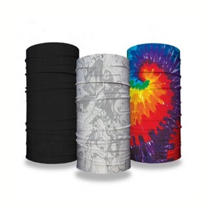Vente en gros Bandana en tissu tubulaire extensible sans couture personnalisé Guêtre de cou à la mode Couvre-chef pour l'extérieur Matériau en polyester - Product Image 5