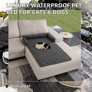 <strong>Waterproof</strong> Anti-slip Ultrasonic Quilting PP Cotton Big Size Washable for Sofa <strong>Bed</strong> Car Backseat <strong>Dogs</strong> Cats Pet <strong>Cover</strong> - Product Image 2