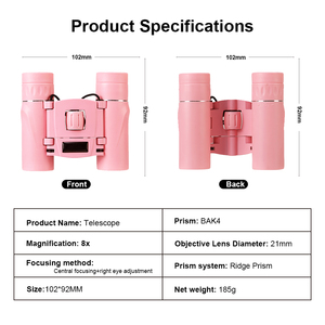 Sortie Voyage Aventure Science Expérience Enfants Télescope 8x21 Jumelles pour Enfants - Product Image 3