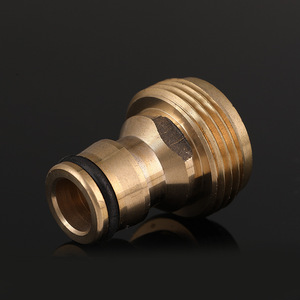 Brass Male Thread Connector 3/4 Inch For High Pressure <b>Water</b> Gun Garden Tools Car Wash Durable Pipe Fitting - Product Image 3