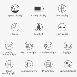 Herramienta de escáner de coche profesional T9 Hud <span class=keywords><strong>Display</strong></span> Meter Car OBD2 + GPS Smart Gauge Auto herramienta de diagnóstico electrónica Hud para Tesla - Product Image 6