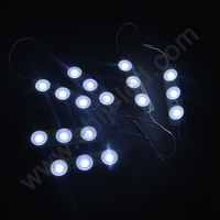 Module LED DC12v SMD 2835 rgb, 3 LED/pcs pour la décoration extérieure de lettres