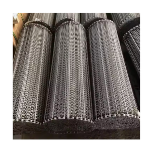 Gıda sınıfı özelleştirmek <span class=keywords><strong>300</strong></span> derece yüksek sıcaklık paslanmaz çelik tel örgü konveyör - Product Image 1