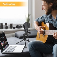 Microphone d'enregistrement à condensateur USB OEM bm 800, Kit de Microphone avec support, de conférence, de jeu, Youtube