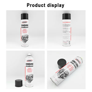 FIBSHIELD 650ml 공장 도매가 헤비 듀티 자동차 세척 스프레이 무수 엔진 표면 클리너 탈지제 스프레이 - Product Image 4