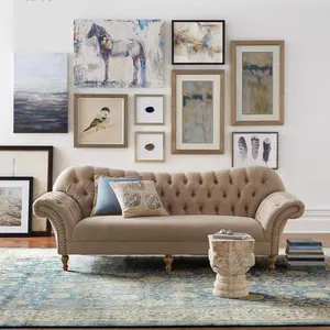 Fabrik Direkt preis klassische Sofa garnitur Luxus möbel tragbare Sofas Kombination