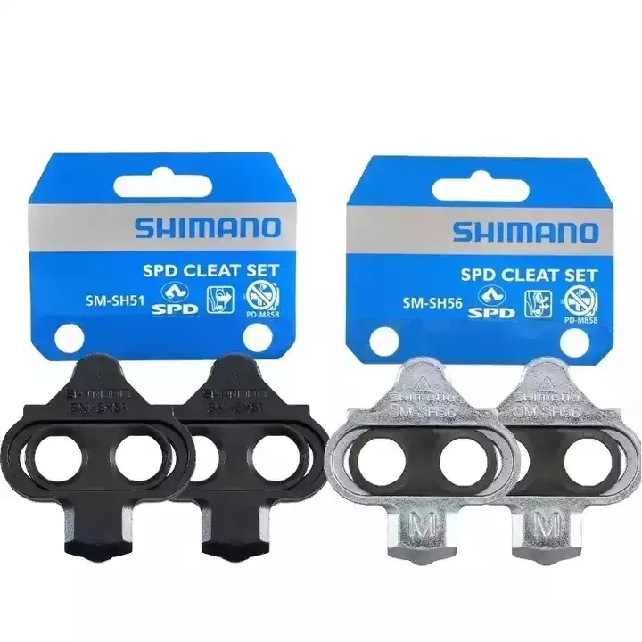 Shimano Spd Sm Sh51 Sh56 Mtb Fiets Release Multi-Release Pedaal Cleat Mter Platten Float Paar Cleat Set Accessoires