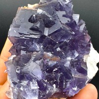 Vente en gros CrystalHola : Spécimen minéral de fluorite violette de haute qualité, Pierre brute, Gemme naturelle, Tendance mode, Souvenir de maison unique