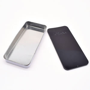 OEM ODM CR Boîte <span class=keywords><strong>en</strong></span> métal avec couvercle coulissant Emballage <span class=keywords><strong>de</strong></span> <span class=keywords><strong>chewing</strong></span>-<span class=keywords><strong>gum</strong></span> personnalisé Petite boîte <span class=keywords><strong>en</strong></span> métal coulissante <span class=keywords><strong>en</strong></span> étain rectangulaire à la menthe - Product Image 4