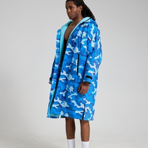 Veste camouflage à fermeture éclair intégrale pour homme, veste d'hiver imperméable pour homme, veste en polaire double couche pour homme - Product Image 3