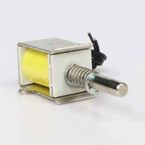 Mini eletrosolenóide solenóide dc 12v <span class=keywords><strong>24v</strong></span>, aparelho eletromagnético personalizado de alta qualidade para portas e equipamentos abertos - Product Image 3