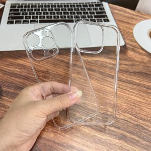 Coque de téléphone transparente en <span class=keywords><strong>PC</strong></span> étanche à prix de gros pour iPhone 17 16 15 14 13 12 11 Pro Max X/XS - Product Image 1
