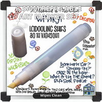 Vente en gros 6.5mm balle feutre pointe vide rechargeable Art marqueur ensemble tableau blanc stylo à encre avec extrémité ouverte pour le remplissage (en vrac OEM/ODM)
