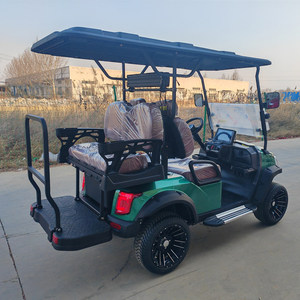 HKBG Scooter électrique de luxe à quatre roues, 4 places, voiture club de tourisme électronique tout-terrain - Product Image 3