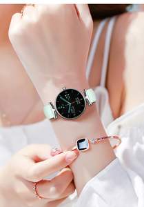 Nouvelle montre connectée pour femmes V81, écran AMOLED <span class=keywords><strong>de</strong></span> 1,19 pouce, appels Bluetooth, étanche, moniteur <span class=keywords><strong>de</strong></span> santé, montre connectée pour femmes OEM - Product Image 5