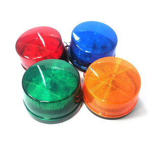 Lampu Peringatan Keselamatan Lalu Lintas LED Strobo Merah Kuning DC 12V untuk Peringatan Lalu Lintas Sepeda Motor - Product Image 3