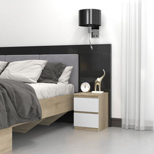 İskandinav Tarzı Özelleştirilebilir MDF Komodin Ev Mobilyaları Komodin Seti 2'li - Product Image 2