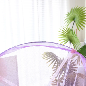 Moustiquaire et auvent de lit <span class=keywords><strong>coniques</strong></span> ronds violets - Product Image 3