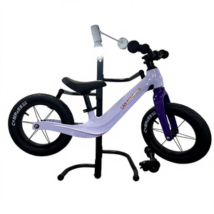 Hoogwaardige groothandel op maat gemaakte logo kleur beste prijs 12 inch kinderloopfiets nieuw ontwerp magnesiumlegering frame geen rem geen - Product Image 2