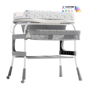 Fasciatoio Pieghevole Multifunzione 2-in-1 per Neonati: Cambio Pannolino e Massaggio per il Bagnetto - Product Image 4