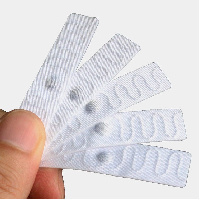 860-960mhz Passive Soft Flexible Uhf Rfid Laundry Label Tag with Pressure and High Temperature Resistance