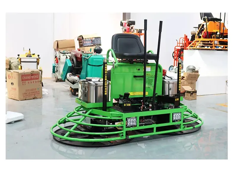 Walk Behind Power Trowel benzina Concrete Trowel Float macchina di finitura leggera