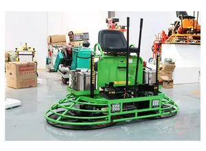 Walk Behind Power Trowel Gasoline Concrete Trowel Float Lightweight Finishing Machine