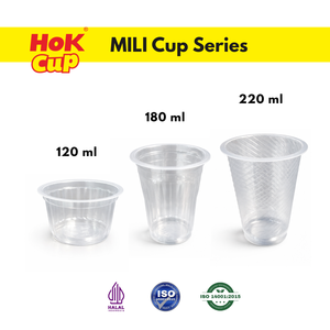 Gobelet en plastique PP de qualité alimentaire 220 ml, recyclable, motif diagonal, fournisseur Indonésie - Product Image 6