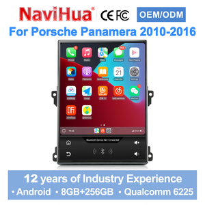 Navihua for Porsche Panamera 2010-2016 Car Upgrade 12.1 inch Android Car Radio Multimedia Carplay GPS Navigation DSP Auto Stereo - Product Image 1